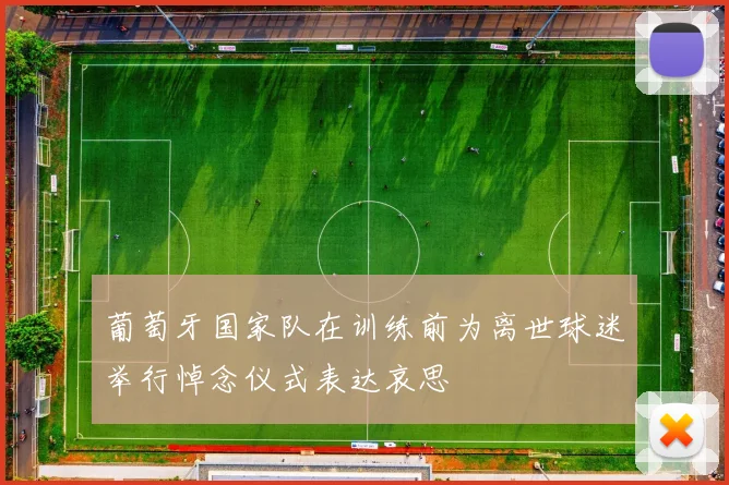 葡萄牙国家队在训练前为离世球迷举行悼念仪式表达哀思